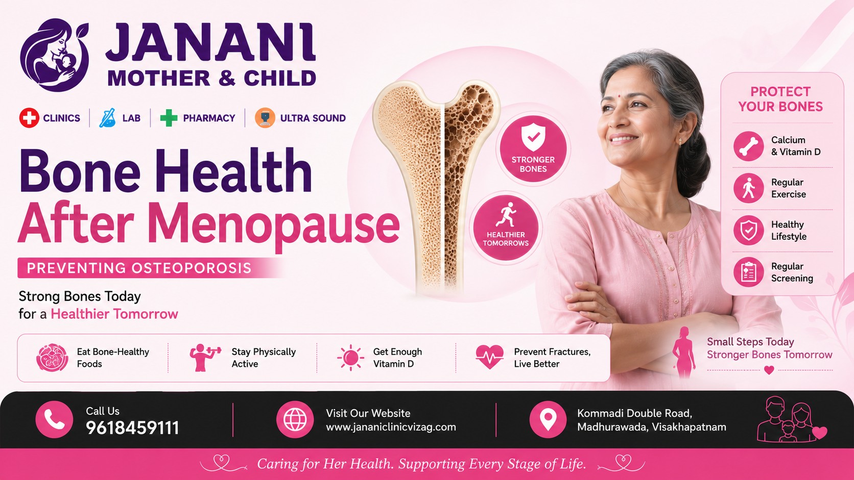 Bone Health After Menopause: Preventing Osteoporosis
